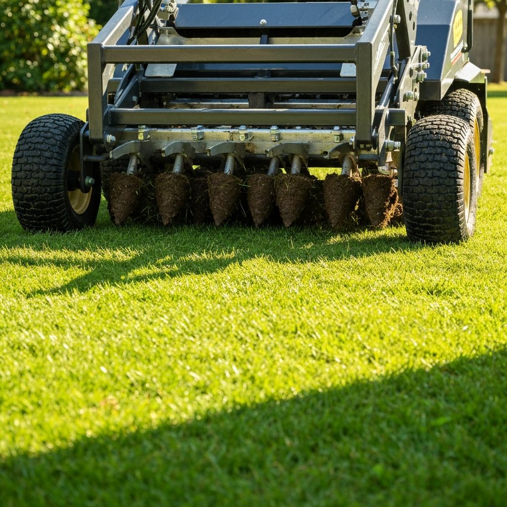 Lawn Aeration & Overseeding